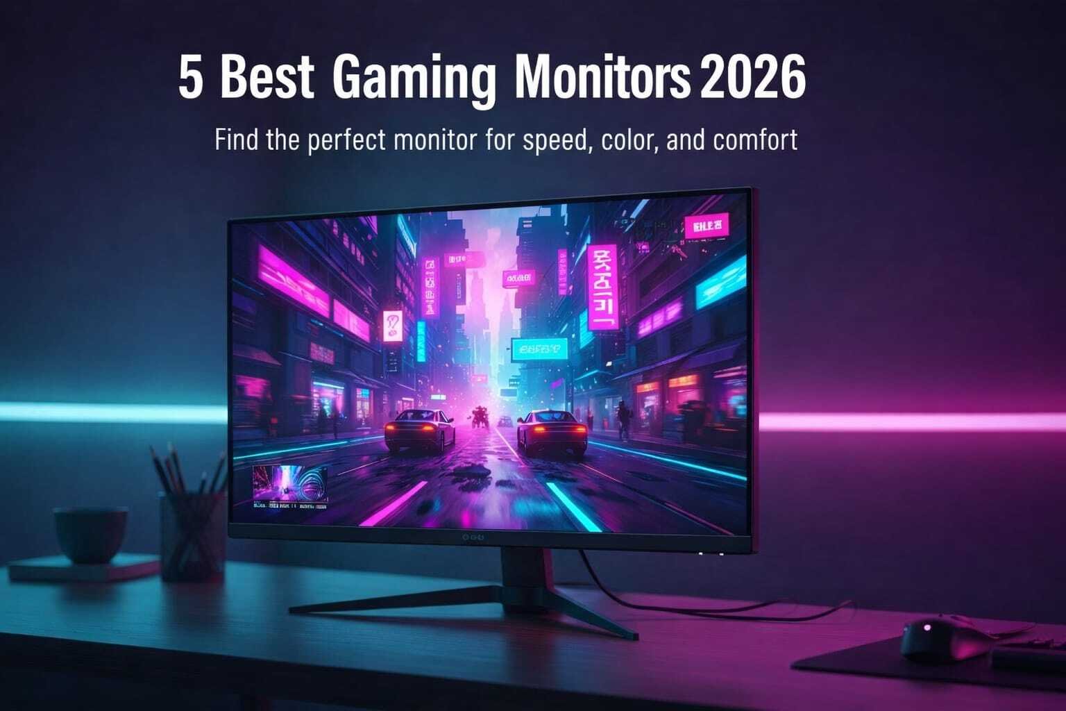 5 Best Gaming Monitors 2026 5 Best Gaming Monitors 2026 